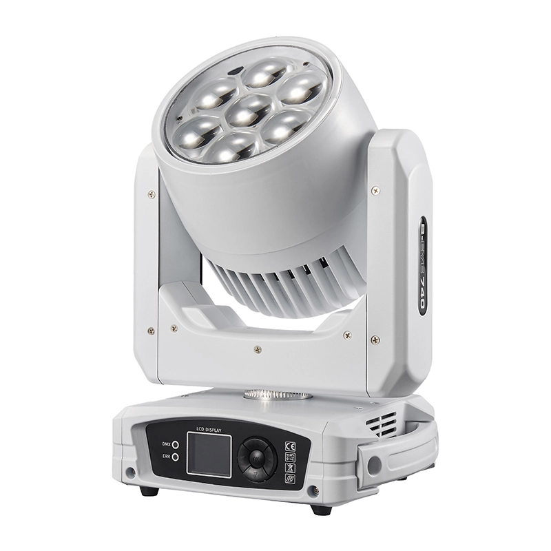 Kori 7×40 W je profesionalna moving head rasvjeta za dinamične svjetlosne efekte i wash osvjetljenje.