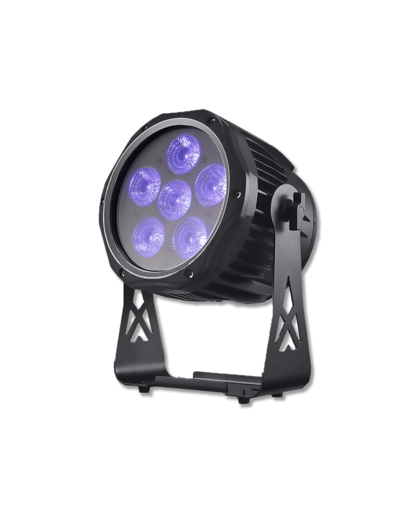 Baterijski Led Par LUX IP 65, 6 x 18 W RGBWA + UV Waterproof Led
